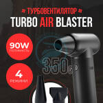 Турбовентилятор Turbo Air Blaster з додатковими насадками