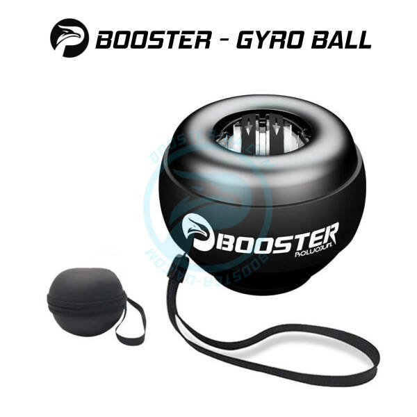 Гіроскопічний тренажер Booster GYRO BALL з LED підсвіткою для кисті, зап’ястя та передпліччя