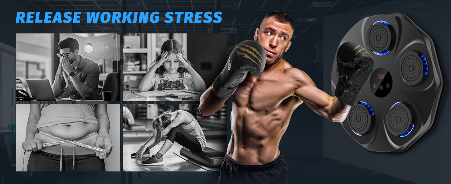 Знімайте стрес з музичною грушею кожного дня